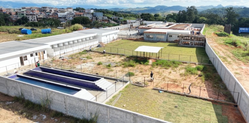 Obras do Batalhão de Ações com Cães avançam e entram na fase final em Volta Redonda